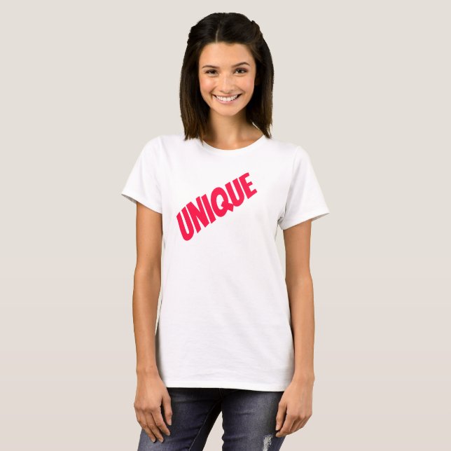 Camiseta Unique (Anverso completo)