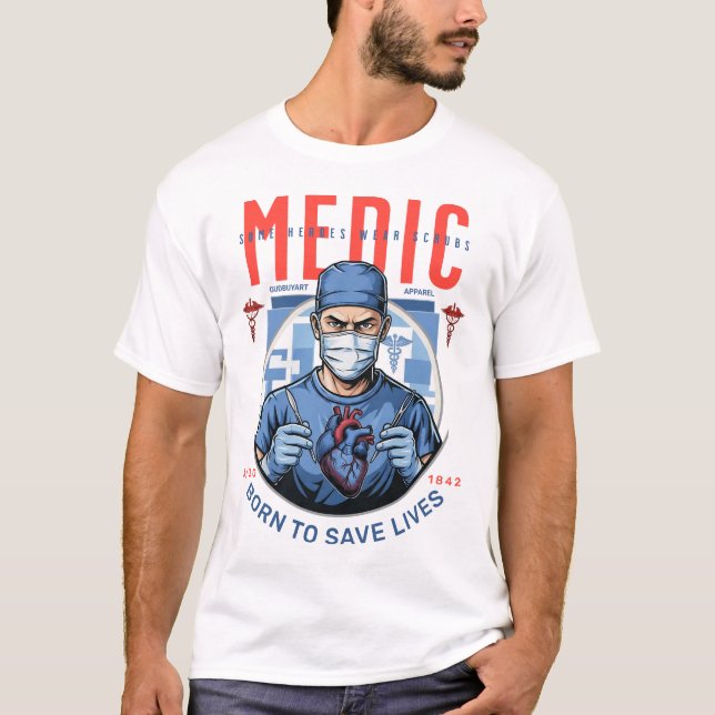 Camiseta Unique And Special Tribute To Medics and Doctors (Anverso)