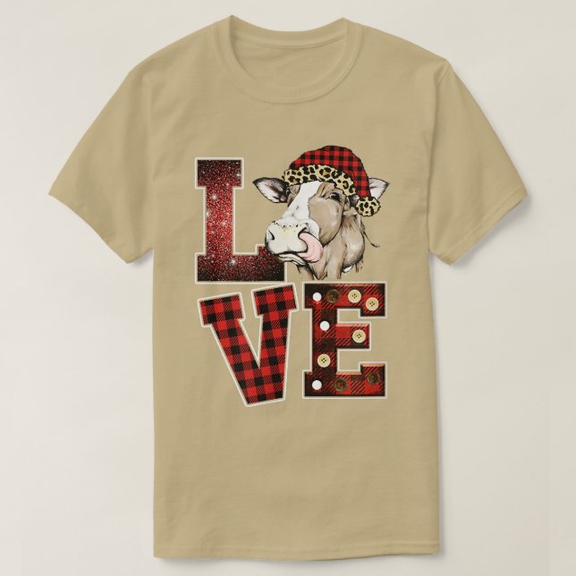 Camiseta Unique Cow Lovers' Vegetarians Funny illustration  (Diseño del anverso)