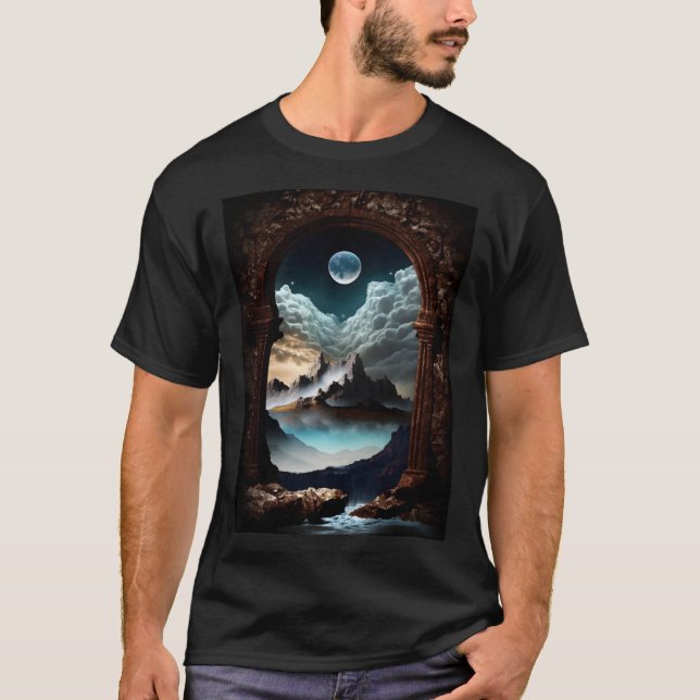 Camiseta Unique Enchanting Fantasy Dreamscape Ethereal Orig (Anverso)