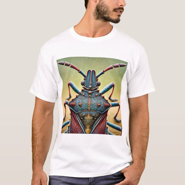 Camiseta Unique Headed Bug 060824IREF240 - Watercolor (Anverso)
