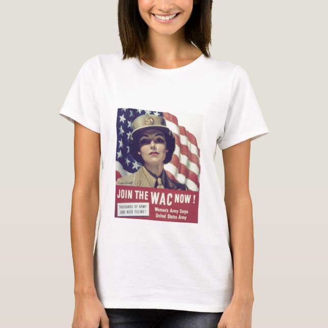CAMISETA UNIRSE A LA WAC AHORA (Anverso)
