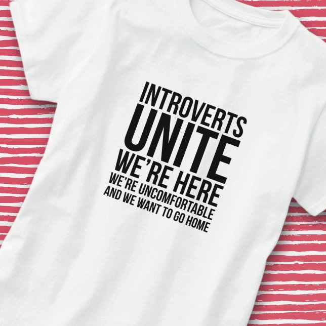 Camiseta Unirse Introvertidos (Subido por el creador)
