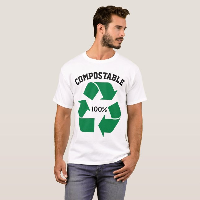 Camiseta unisex 100% compostable (Anverso completo)