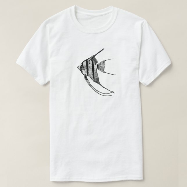 Camiseta Unisex Angel Fish (Diseño del anverso)
