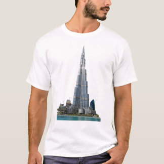 Camiseta Unisex básica con logo de Burj Khalifa
