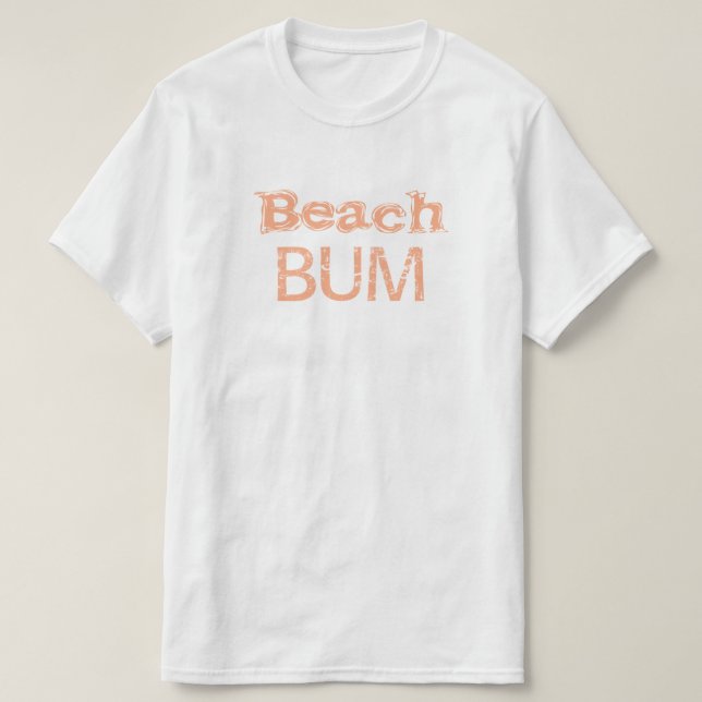 Camiseta Unisex Beach Bum (Diseño del anverso)