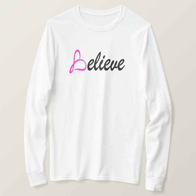 Camiseta Unisex Believe Healing (Anverso del diseño)