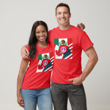 Camiseta Unisex Canadá-México-Estados Unidos