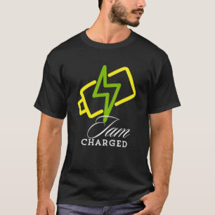 Camiseta Unisex Cargada - Tee De Vibes Eléctricas