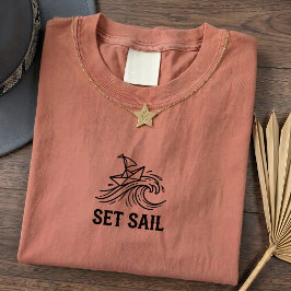 Camiseta Unisex Cita de Viaje Vintage