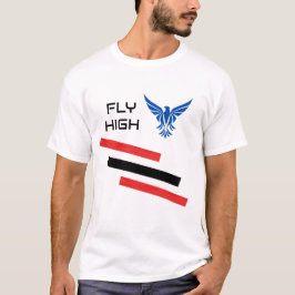 Camiseta Unisex de alto vuelo con águila gráfica a