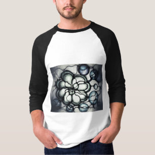 Camiseta Unisex de Arte de Flor Neurográfica Abstr