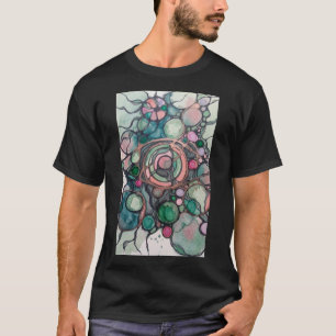 Camiseta Unisex de Arte Neurográfico Abstracto Org