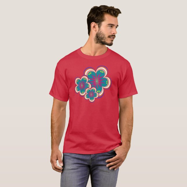 Camiseta Unisex de Blooms peculiar (Anverso completo)