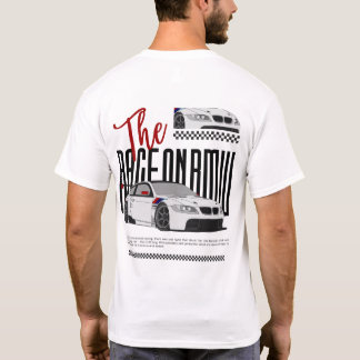 Camiseta Unisex de Carreras de Coches The Race On 