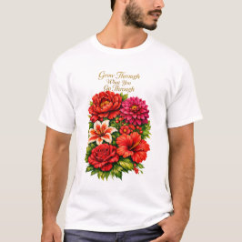 Camiseta Unisex de Cita Floral