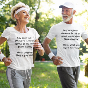 Camiseta Unisex de diseño de memoria divertida