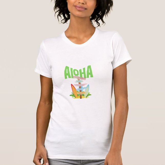 Camiseta Unisex de Diseños de Vacaciones de Nueva  (Anverso)