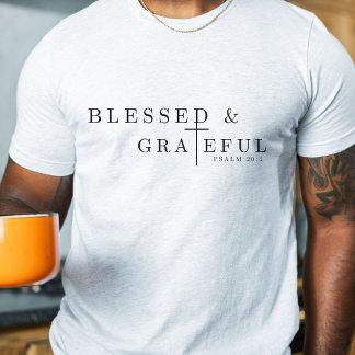 Camiseta Unisex de fe, camiseta bendita y fiel