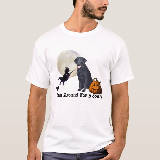 Camiseta unisex de Halloween del labrador (Anverso)