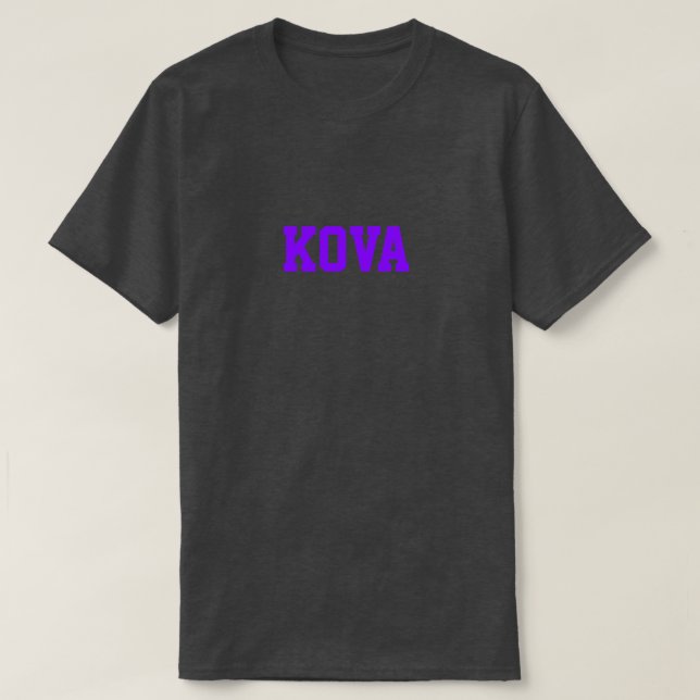 Camiseta unisex de Kova del Fox (Diseño del anverso)