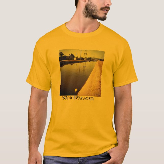 Camiseta unisex de la bola del canal (Anverso)