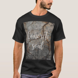 Camiseta unisex de streetwear underground Concreto