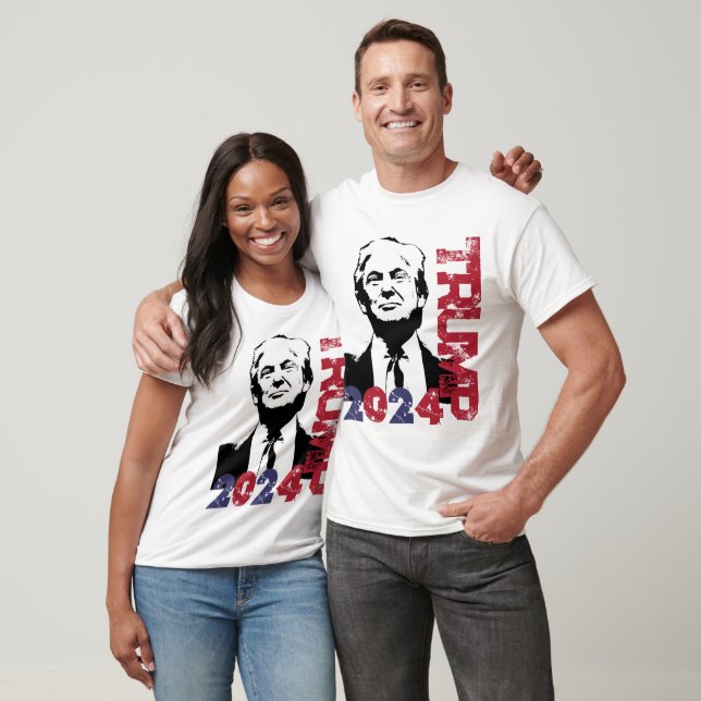 Camiseta Unisex de Trump 2024 (Unisexo)