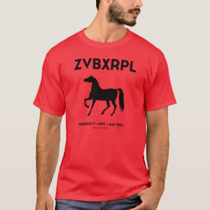 Camiseta unisex de ZVBXRPL (roja)