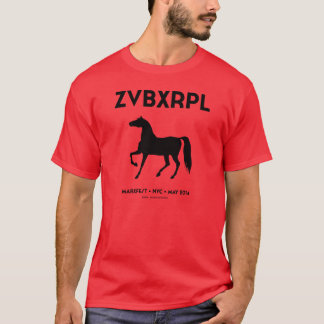 Camiseta unisex de ZVBXRPL (roja)