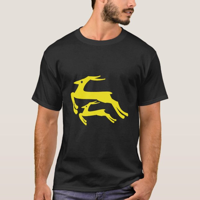 Camiseta unisex del antílope (Anverso)