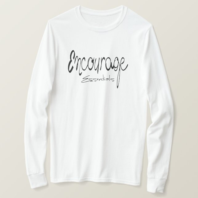 Camiseta Unisex Encourage Essentials (Anverso del diseño)