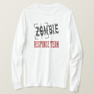 Camiseta Unisex Equipo de Respuesta Zombie