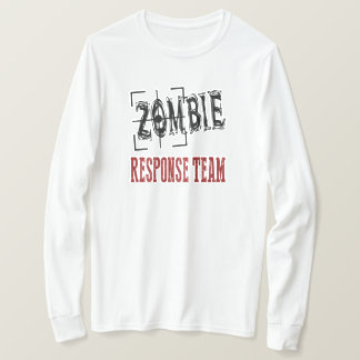Camiseta Unisex Equipo de Respuesta Zombie
