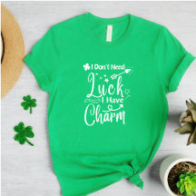 Unisex Graciosa Luck Luck Clover St Paddys Day Muj