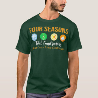 Camiseta Unisex Gráfico de Paisaje Total de Cuatro Temporad