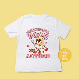 Camiseta Unisex Groovy, autora del libro para niño