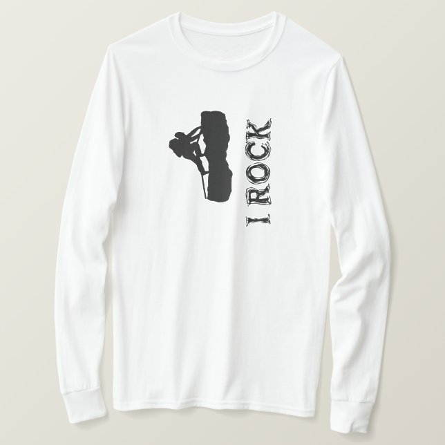 Camiseta Unisex I Rock (Anverso del diseño)