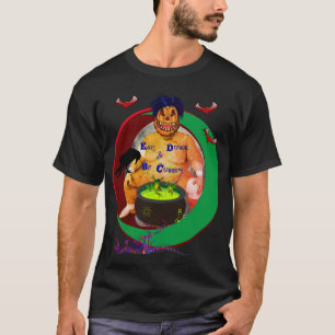 Camiseta Unisex Jack-o-latern negro