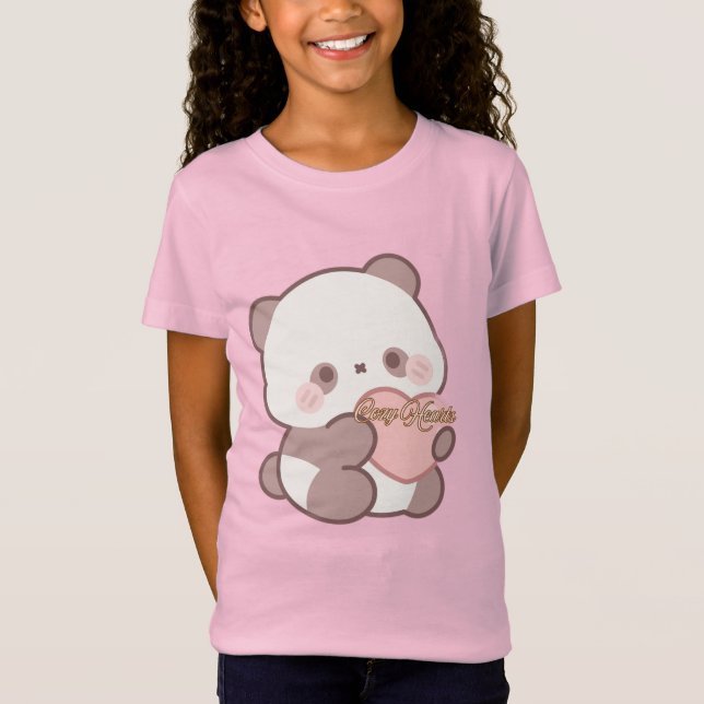 Camiseta Unisex Kawaii Love Bear (Anverso)