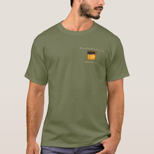 Camiseta Unisex Leyenda de Borbón (diseño pequeño) Fuga flo (Anverso)