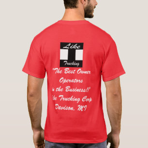 Camiseta Unisex Like Truck Tee con Logo