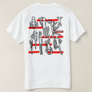Camiseta Unisex Maitea ilustra las cifras