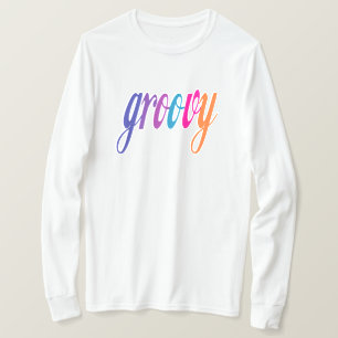 Camiseta Unisex Manga Larga Groovy