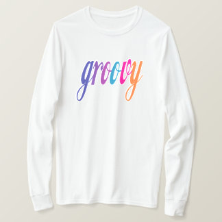 Camiseta Unisex Manga Larga Groovy