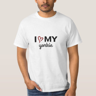 Camiseta Unisex Me Encanta Mi Yorkie