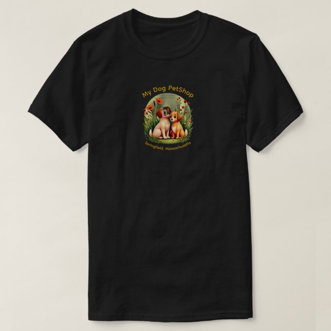 Camiseta Unisex Mis Perros (Diseño del anverso)