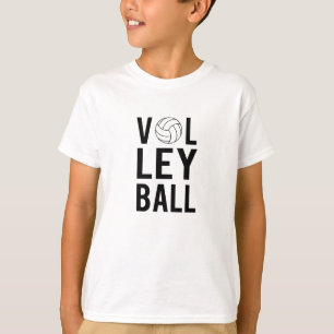 Camiseta Unisex Niños de Voleibol