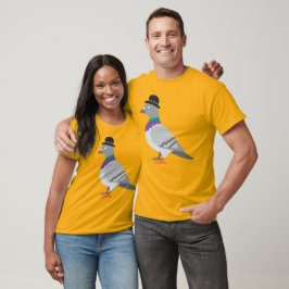 Camiseta Unisex Paloma Elegante